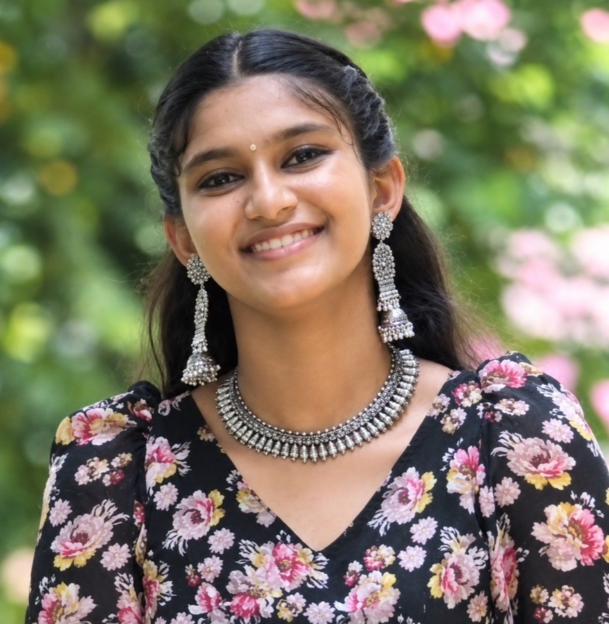 First prize winner Sankeerthana Santhosh